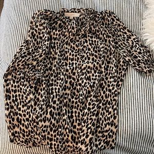 Leopard blouse
